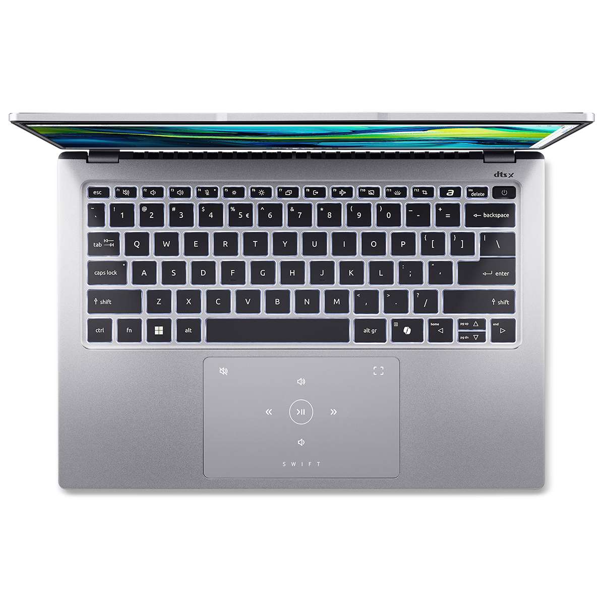 Notebook Acer Swift Go 14 Intel Core Ultra 5 512GB SSD 16GB Ram Windows 11 Silver